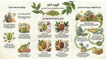 خرید قهوه خام 1405 انتخاب حرفه‌ای‌ها برای رُست اختصاصی