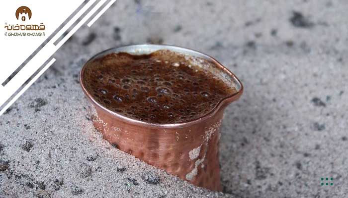 طرز تهیه قهوه شنی